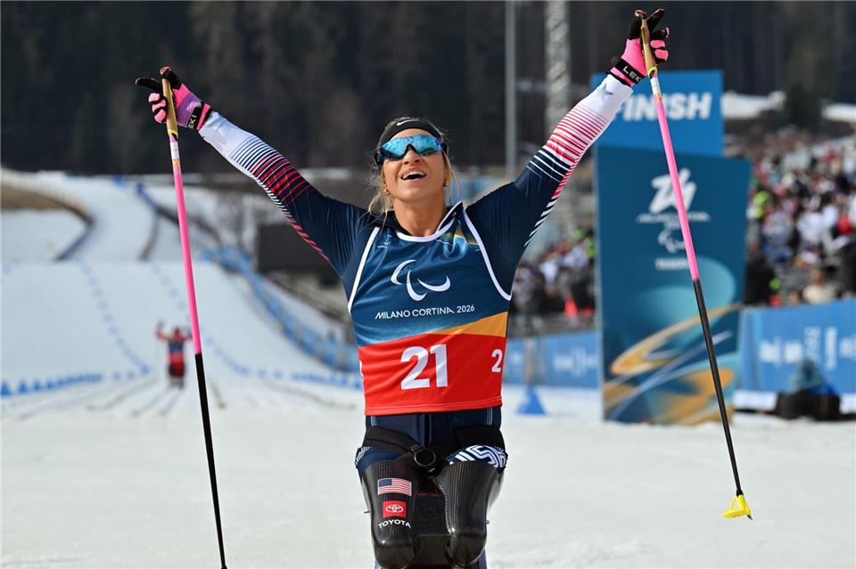 Nach vier Goldmedaillen bei den Paralympics heiratet Oksana Masters ihren Verlobten in Italien. (Archivbild)Martin Schutt/dpa