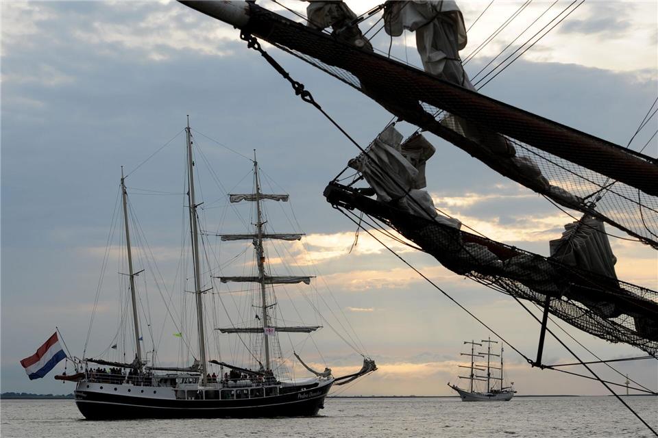 Nach zehn Jahren Pause werden wieder rund 250 Schiffe zur „Sail“ erwartet. (Archivbild)picture alliance / dpa