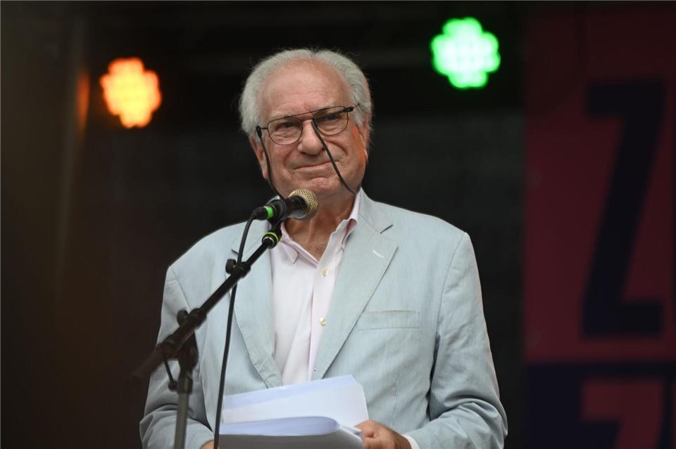Nachfahrer der Familie Simson  verlangte, den Namen aus der Politik zu halten.Simon Kremer/dpa