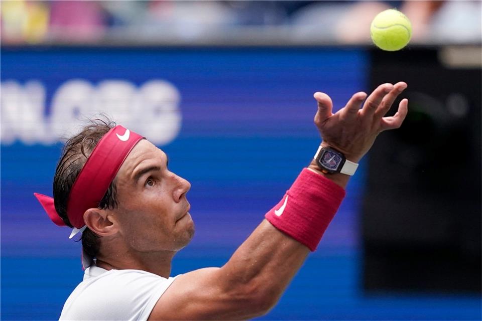 Nadal bei seinem bisher letzten US-Open-Auftritt.