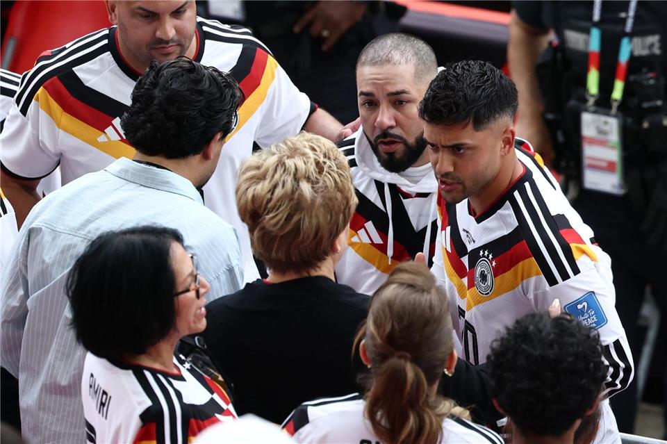 Nadiem Amiri feierte eine gelungene WM-Premiere im DFB-Trikot.Christian Charisius/dpa