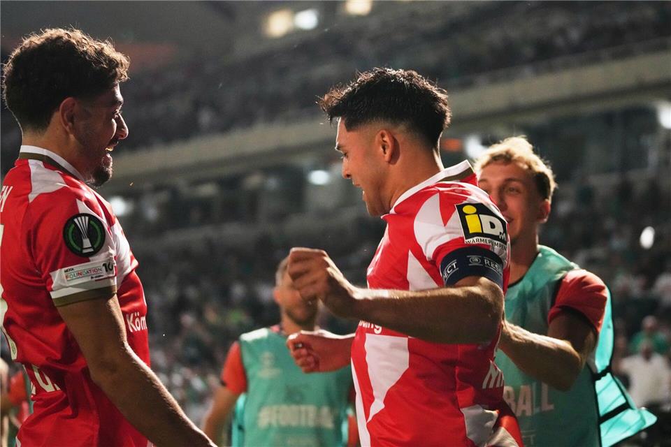 Nadiem Amiri vom FSV Mainz 05 freut sich auf die nächste Länderspielphase.Petros Karadjias/AP/dpa