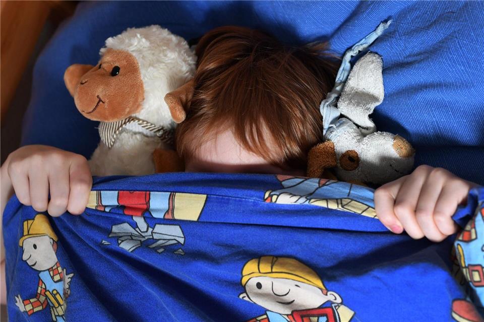 Nächtliches Aufschrecken: Der Nachtschreck tritt meist in den ersten Stunden nach dem Einschlafen auf und ist für Eltern oft beängstigender als für die betroffenen Kinder selbst.Jens Kalaene/dpa-Zentralbild/dpa-tmn