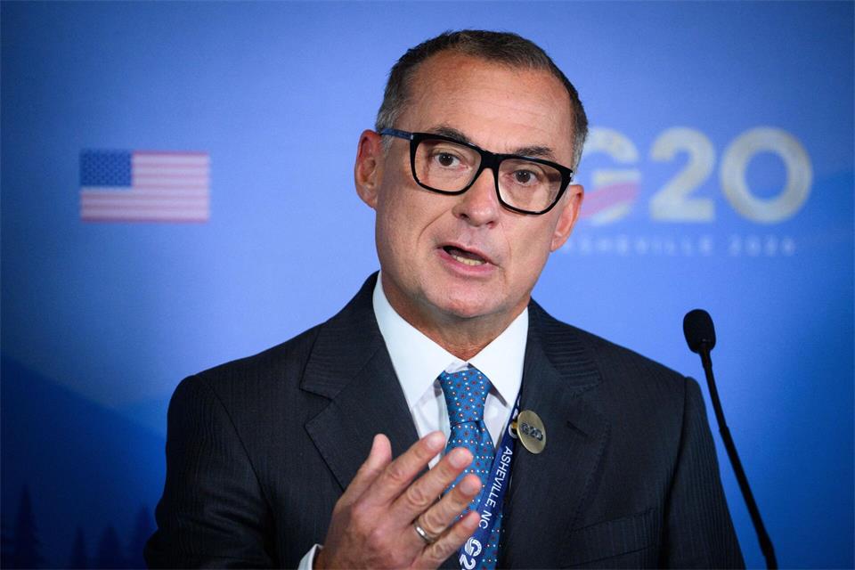 Nagel ist beim Treffen von internationalen Finanzministern und Zentralbankchefs in den USA. Bernd von Jutrczenka/dpa