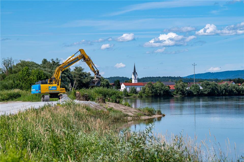 Nahezu 70 Kilometer Donau soll in Niederbayern ausgebaut werden. (Archivbild)Armin Weigel/dpa
