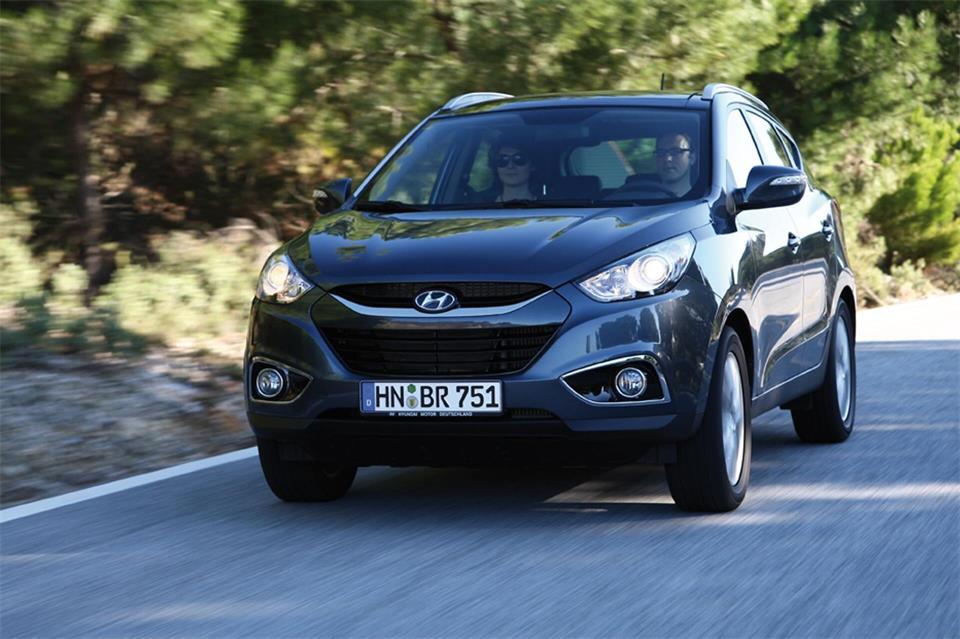 Name statt Kürzel: Hyundai machte 2015 aus dem ix35 wieder einen Tucson .Hyundai/dpa-tmn