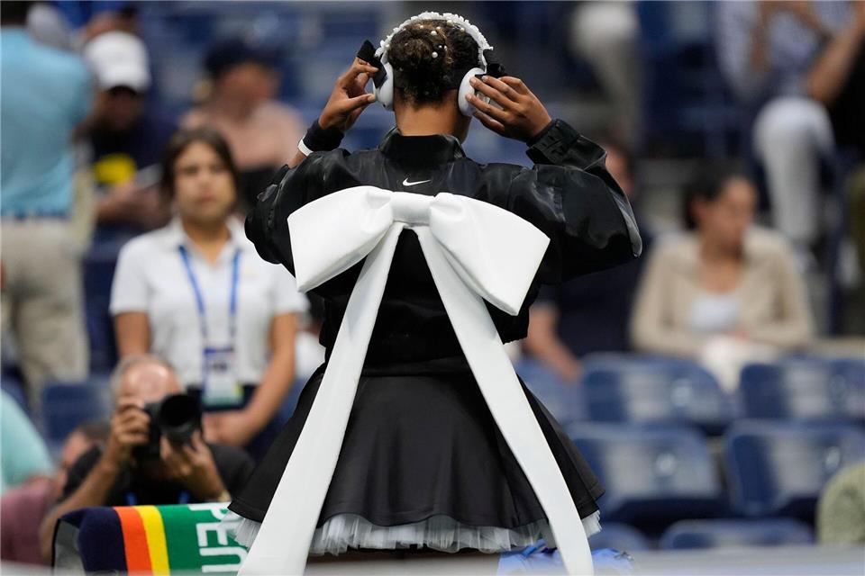Naomi Osaka mag ganz offensichtlich Schleifen. (Archivbild)Matt Rourke/AP