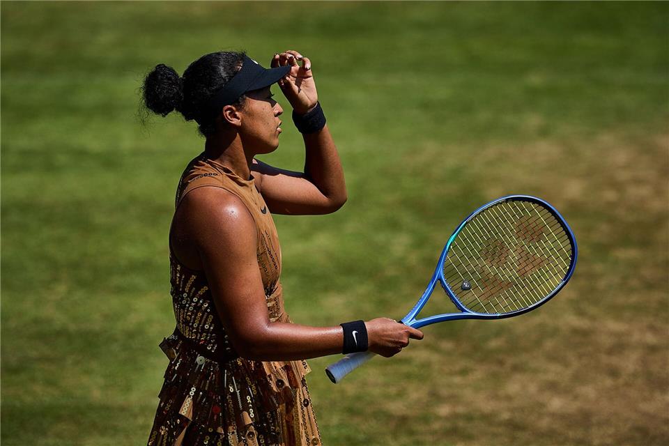 Naomi Osaka musste im Finale von Bad Homburg aufgeben.Mathias Schulz/dpa