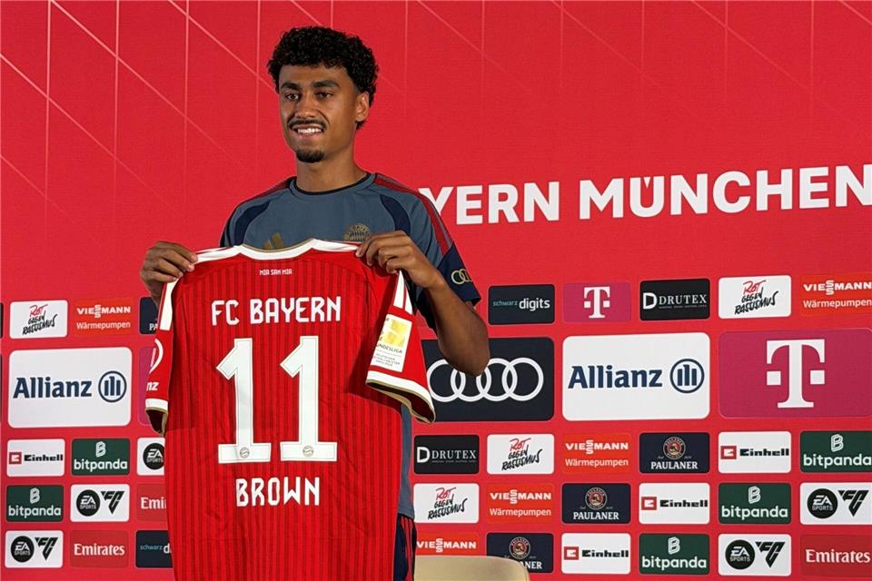 Nathaniel Brown ist erstmals auf der Sommertour dabei.Christian Kunz/dpa
