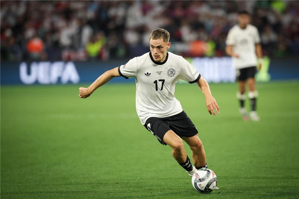 Nationalspieler Florian Wirtz wechselt zum FC Liverpool.Christian Charisius/dpa