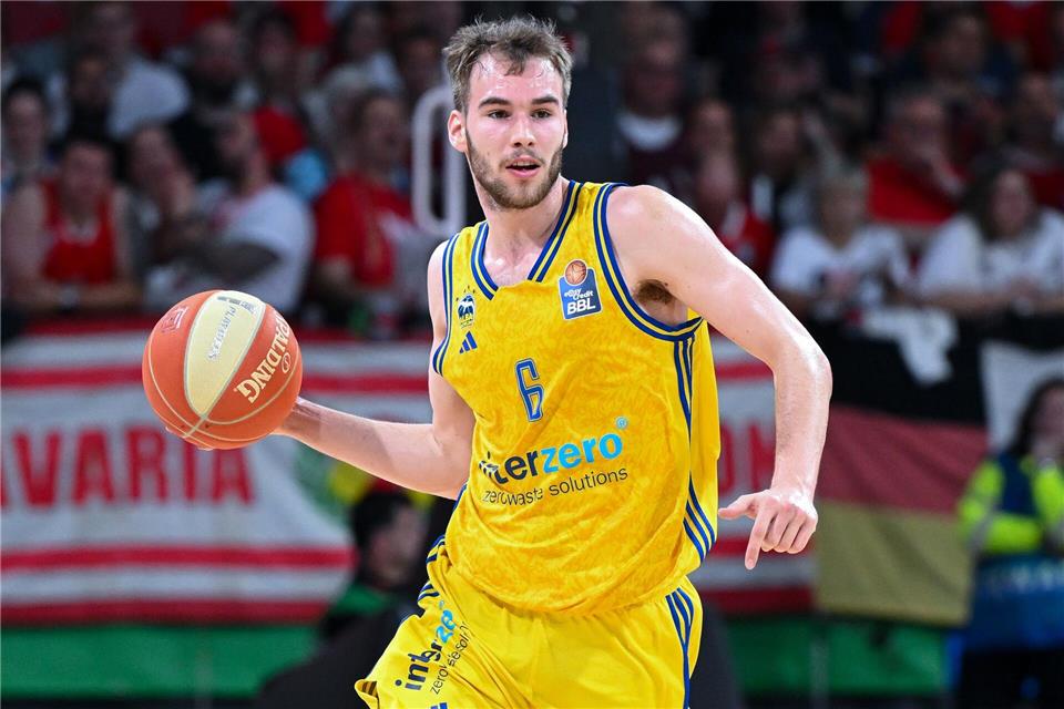 Alba Berlin lässt dem MBC keine Chance Nationalspieler Malte Delow war bester Alba-SchützeSven Hoppe/dpa