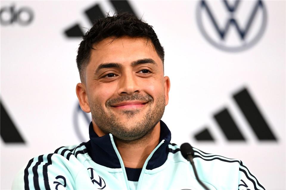Nationalspieler Nadiem Amiri bleibt in Mainz. (Archivfoto)Federico Gambarini/dpa