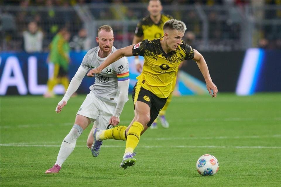 Nationalspieler Nico Schlotterbeck (r) überzeugte bei seinem Comeback.Bernd Thissen/dpa