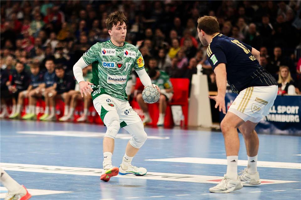 Nationalspieler Nils Lichtlein zeigte sich schon in EM-Form.Frank Molter/dpa