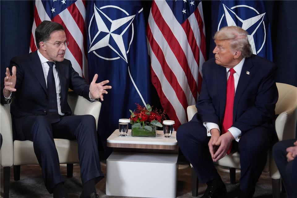Nato-Generalsekretär Mark Rutte gilt als einer der wichtigsten Vermittler im Grönland-Konflikt. (Archivbild)Evan Vucci/AP/dpa