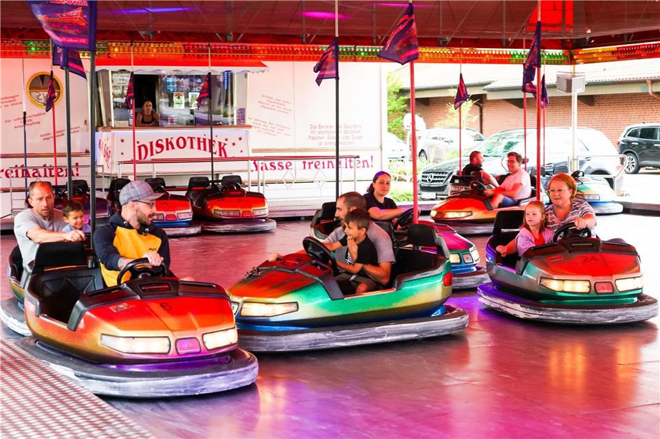 Natürlich darf auch in diesem Jahr ein Autoscooter nicht auf der Kirmes in Oeding fehlen.