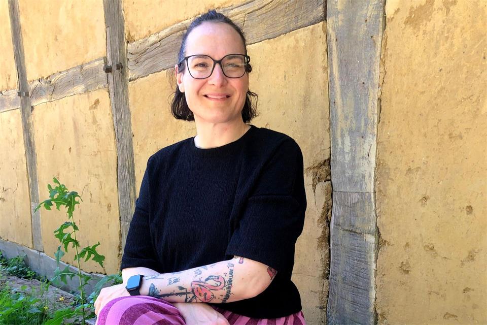Naturpark-Geschäftsführerin Johanna Mayrberger hat viele Ideen für die Region.Ulrike Cordes/dpa