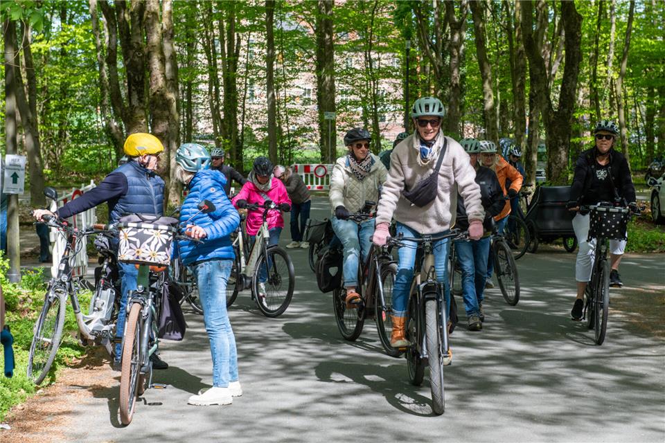 Naturpark- und Radwandertag in Raesfeld. Bei gutem Wetter war viel los.