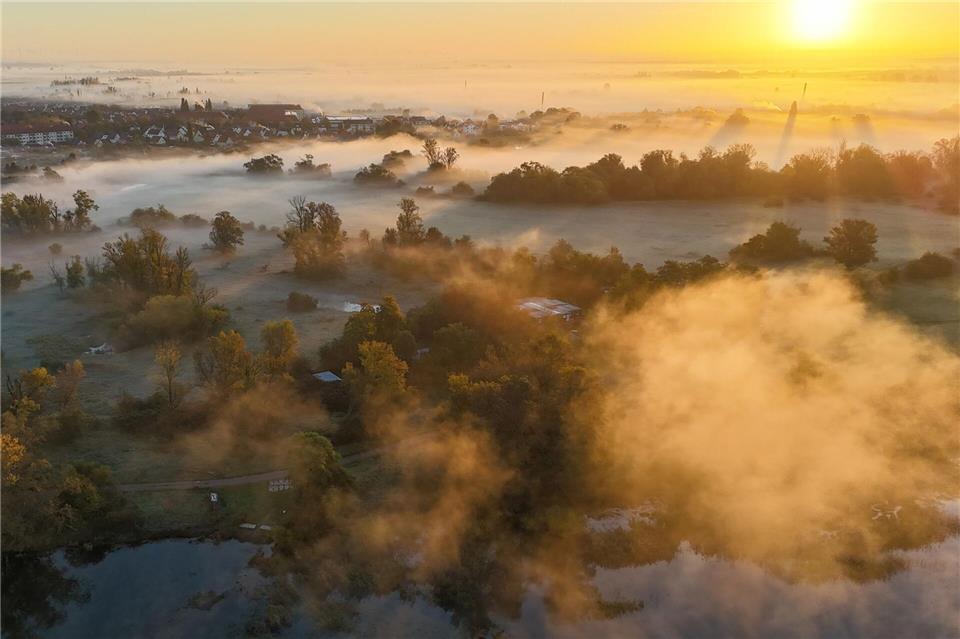 Nebel ist typisch für den Herbst. (Symbolbild) Peter Gercke/zb Regio/dpa