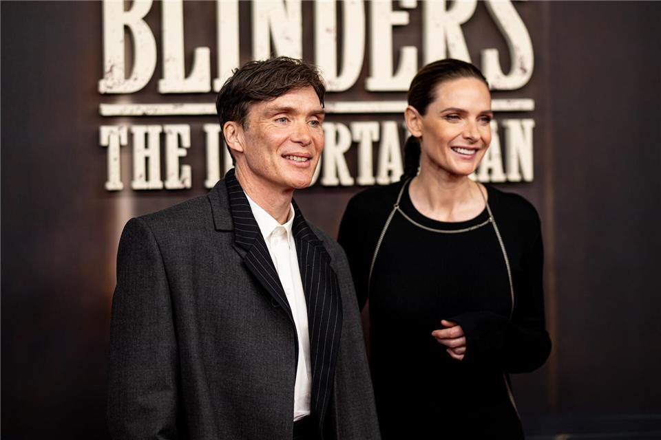 Neben Cillian Murphy spielt auch Rebecca Ferguson mit. (Archivfoto)Fabian Sommer/dpa