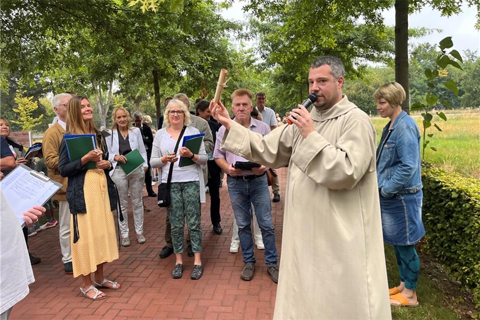Neben Gegenwarts- und Zukunftsthemen spielt auch die Marbecker Geschichte eine Rolle. So wurde der Landes-Jury im vergangenen Sommer beispielsweise die Historie des Hauses Engelrading nahegebracht.