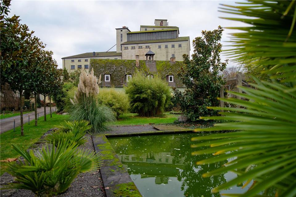 Neben dem denkmalgeschützten Wohnhaus können Besucher im zwei Hektar großen Garten spazieren. (Archivbild)Uwe Anspach/dpa