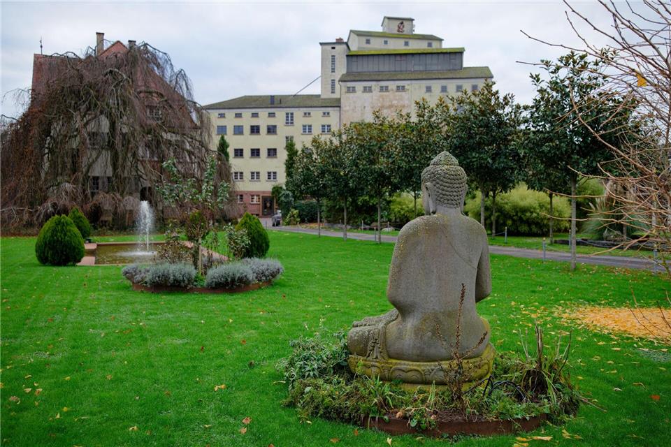Neben dem denkmalgeschützten Wohnhaus können Besucher im zwei Hektar großen Garten spazieren. (Archivbild)Uwe Anspach/dpa