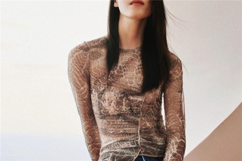 Herbst & Winter: Die wichtigsten Trends in der Damenmode Neben dem klassischen Leopardenmuster ist auch Schlangenprint im Trend, wie bei diesem Shirt von H&M Studio (Shirt ca. 40 Euro).H&M Studio/dpa-tmn