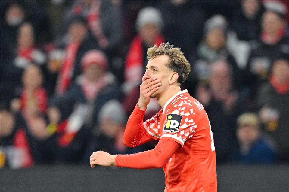 Nelson Weiper und seine Mainzer kassierten den nächsten Rückschlag.Uwe Anspach/dpa