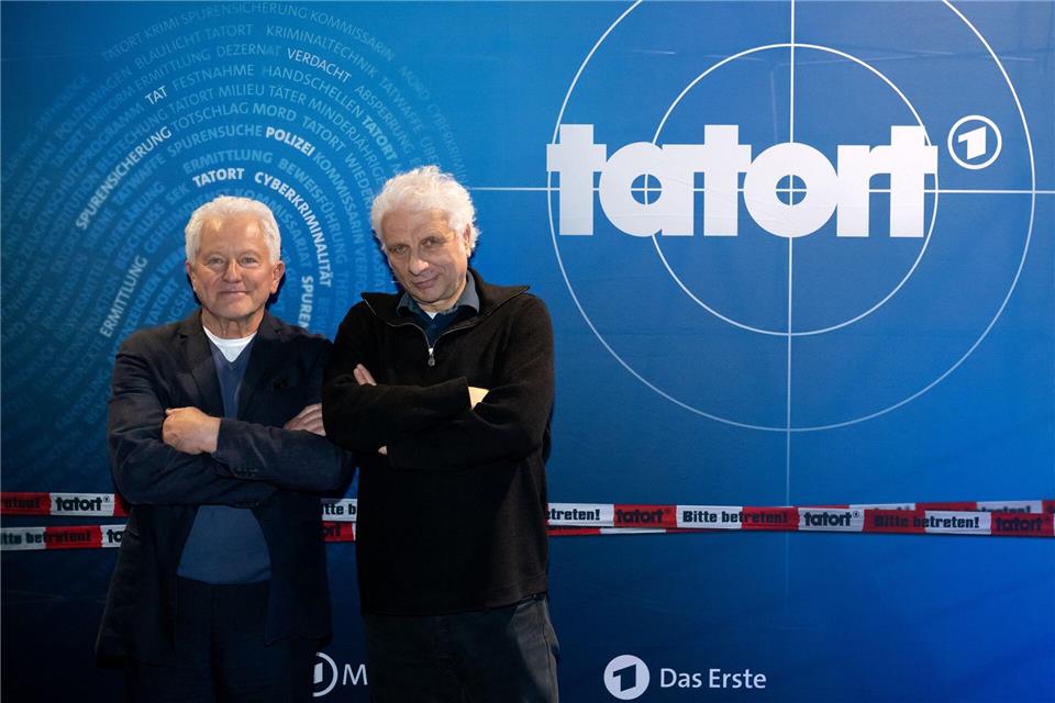 Nemec und Wachtveitl bei ihrer letzten „Tatort“-Premiere.Sven Hoppe/dpa