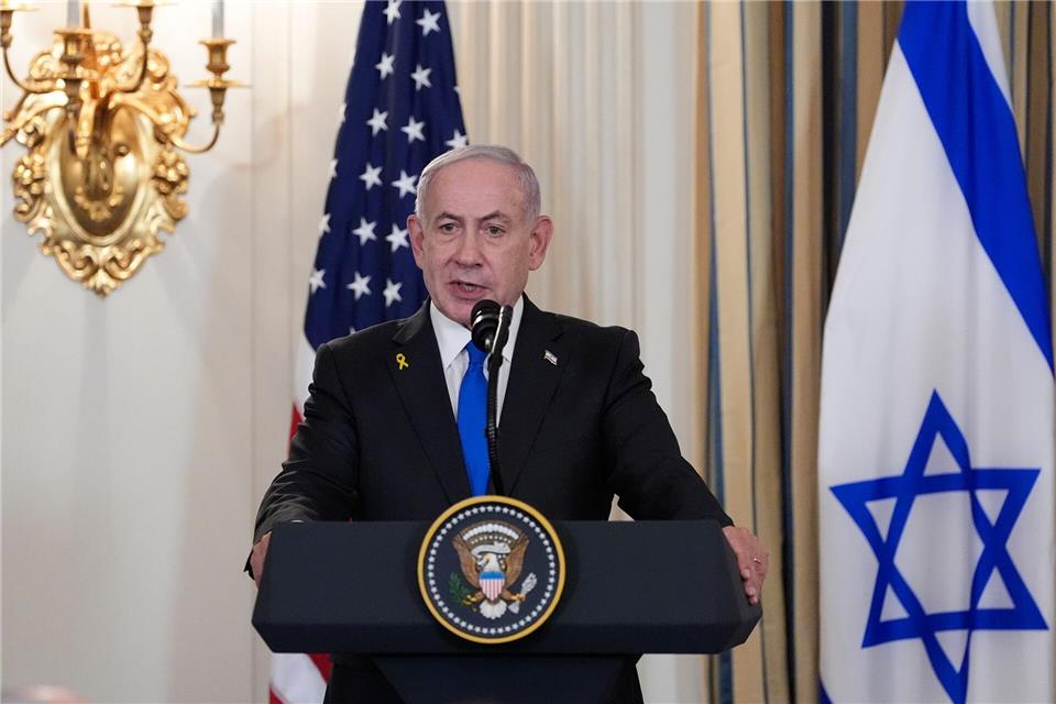 Netanjahu deutet ein Einlenken an. (Archivbild)Alex Brandon/AP/dpa