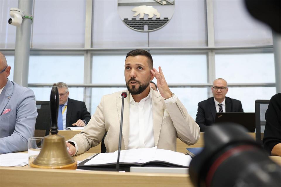 Neu im Amt: Landtagspräsident Rausch.Jan Woitas/dpa pool/dpa