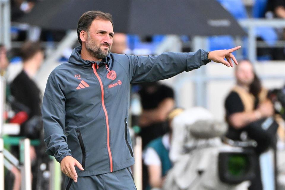 Neuer Bayern-Trainer: José Barcala.Uli Deck/dpa