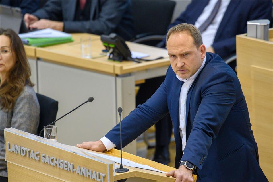 Neuer parlamentarischer Geschäftsführer der SPD-Landtagsfraktion: Falko Grube. (Archivbild)Klaus-Dietmar Gabbert/dpa