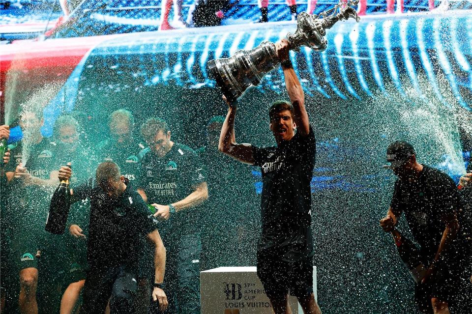 Neuseeland gewann den 37 America’s CupJoan Monfort/AP/dpa