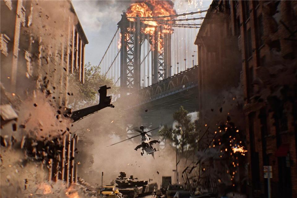 Explosives Teamplay: „Battlefield 6“ New York in Flammen: In „Battlefield 6“ geht es zur Sache.Electronic Arts/dpa-tmn