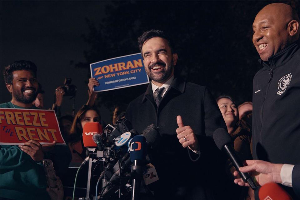 New York wählt am Dienstag einen neuen Bürgermeister.Andres Kudacki/AP/dpa