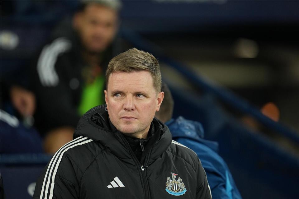 Newcastle United hat den Abschied von Trainer Eddie Howe nun offiziell mitgeteilt. (Archivbild)Jon Super/AP/dpa