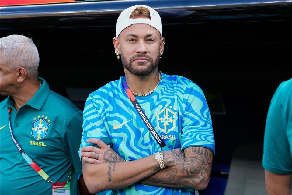 Neymar kam bei der WM noch nicht zum Einsatz.Frank Franklin II/AP/dpa
