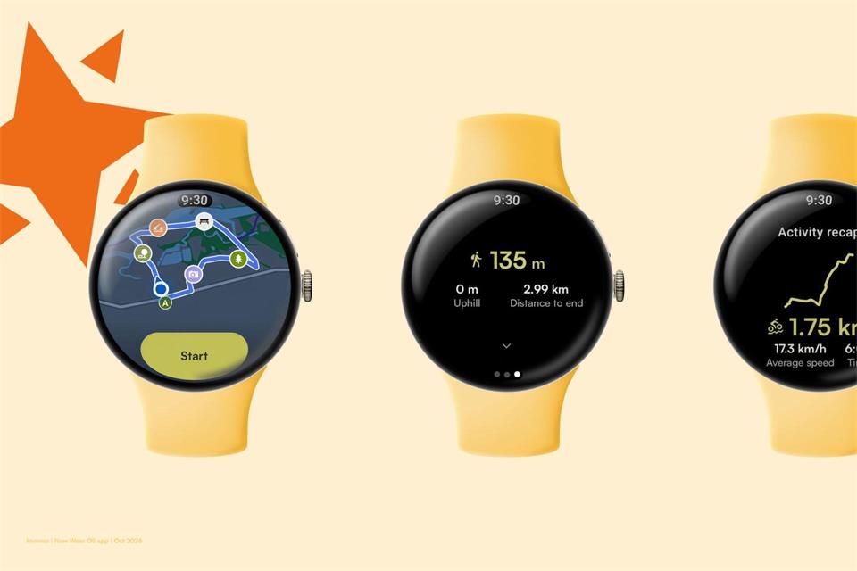 Nicht mehr nur Richtungspfeile: Komoot läuft auf Wear-OS-Smartwatches nun autark mit Karten und weiteren neuen Features.Komoot/dpa-tmn