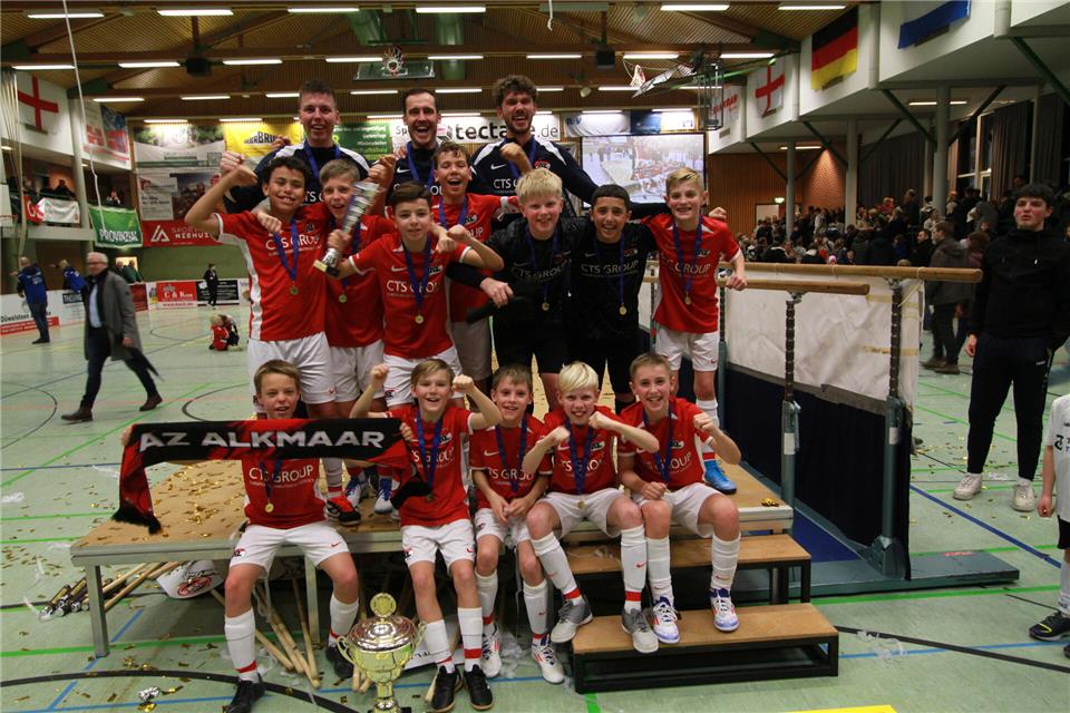 Nicht mit leeren Händen kehrte Alkmaars U12 zurück in die Heimat. Zum zweiten Mal in Folge holten die Niederländer den begehrten Euro-Cup.