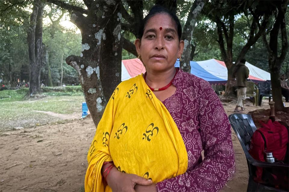 „Nichts ist sicher“, sagt die 49-jährige Nepalesin Parbati Adhikari.Dirk Godder/dpa