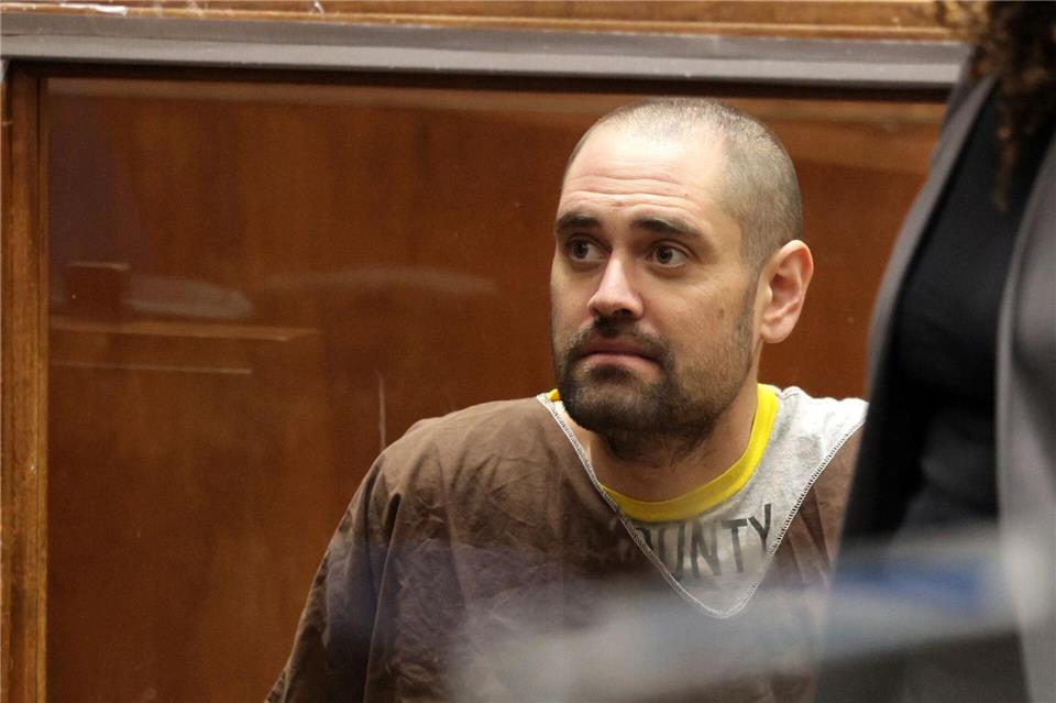 Nick Reiner bei seiner Anklageverlesung: Er plädierte auf „nicht schuldig“.Chris Torres/Pool EPA/AP/dpa