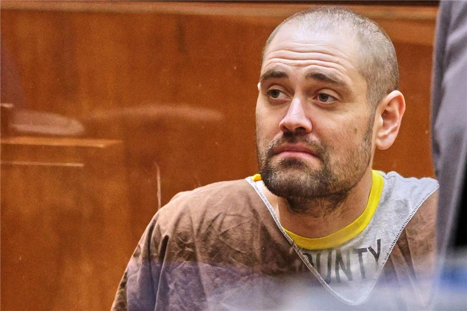 Nick Reiner bei seiner Anklageverlesung im Februar: Er plädierte auf „nicht schuldig“.Chris Torres/Pool EPA/AP/dpa