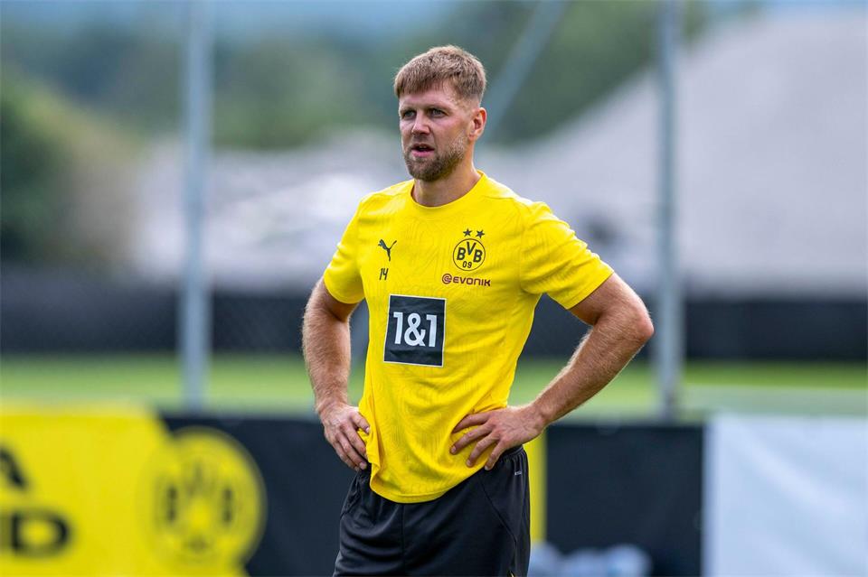 Niclas Füllkrug blickt gerne auf seine Zeit in Dortmund zurück. (Archivbild)David Inderlied/dpa