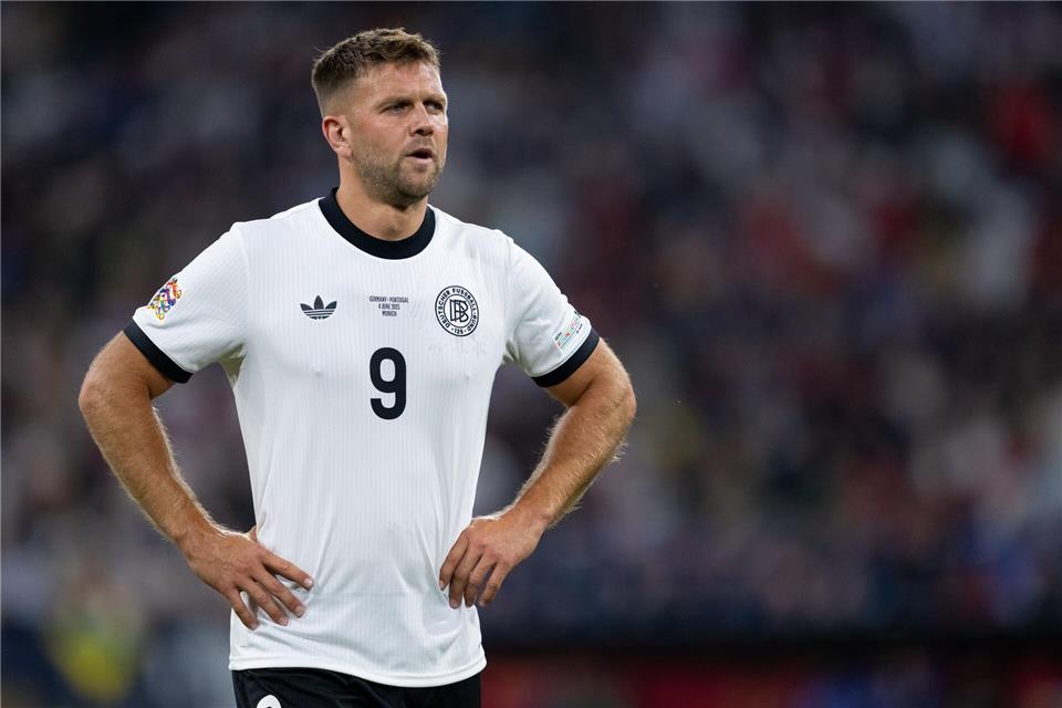 Niclas Füllkrug fällt vorerst verletzt aus. (Archivbild)Sven Hoppe/dpa