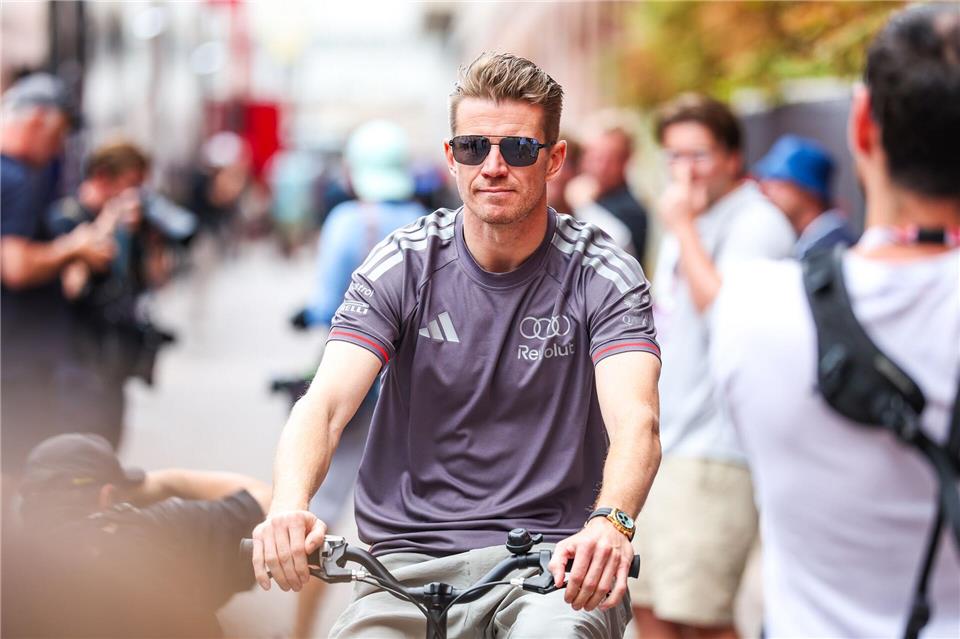Nico Hülkenberg kann beim Fußball einfach nur Fan sein. (Archivbild)Nicolo Farina/ZUMA Press Wire/dpa
