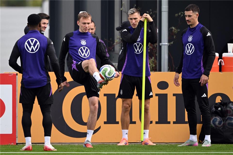 Nico Schlotterbeck ist ein Hoffnungsträger der DFB-Elf auf das WM-Ticket. Federico Gambarini/dpa