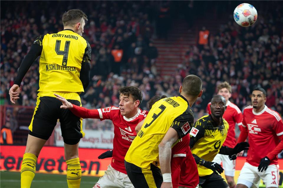 Nico Schlotterbeck traf gegen seinen Ex-Club.Soeren Stache/dpa