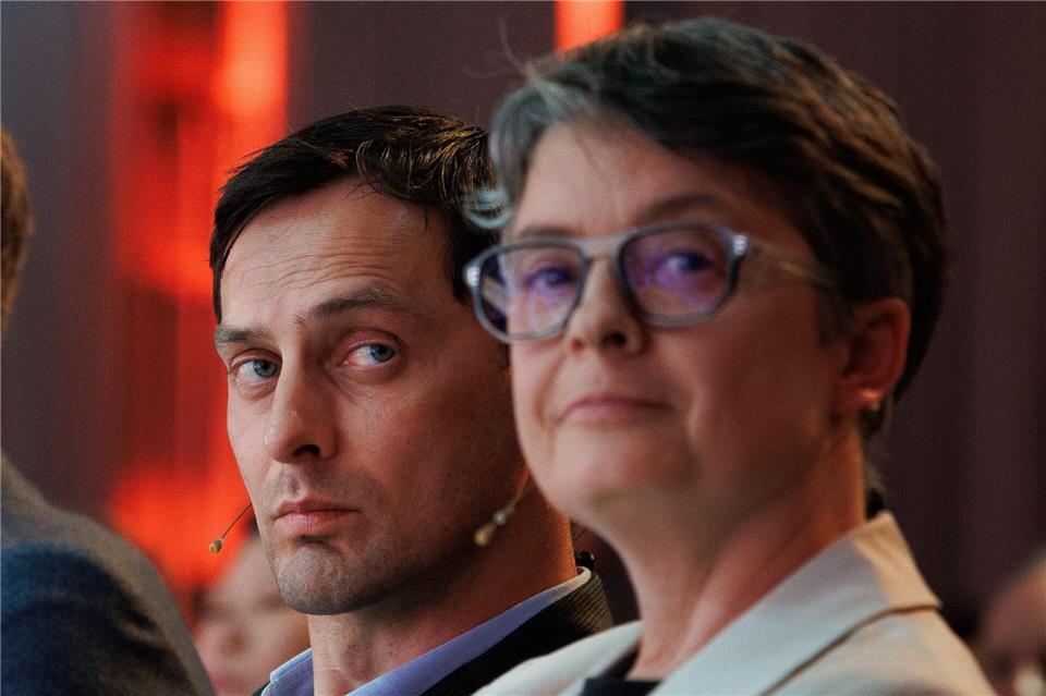 Nicola Böcker-Giannini bildet seit 2024 zusammen mit Martin Hikel die Doppelspitze der Berliner SPD. (Archivbild)Carsten Koall/dpa